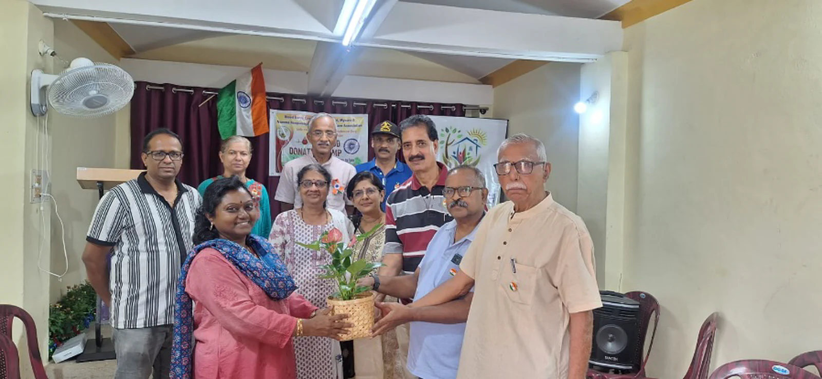 Blood Donation Camp and National Cancer Awareness Walkathon