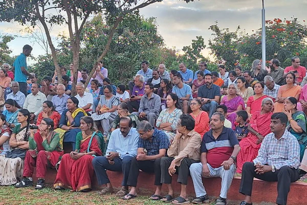 Section of the audience